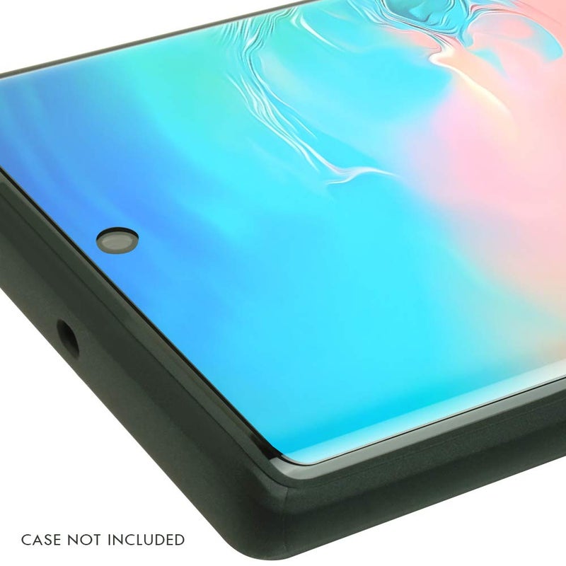 IQShield 2 Pack for Samsung Galaxy Note 10+ Plus/Note 10+ 5G, (6.8 inch Display)(Case Friendly) Easy Install Anti-Scratch Ultra Thin Smudge-Resistant Anti-Bubble Clear TPU Film - Image 4